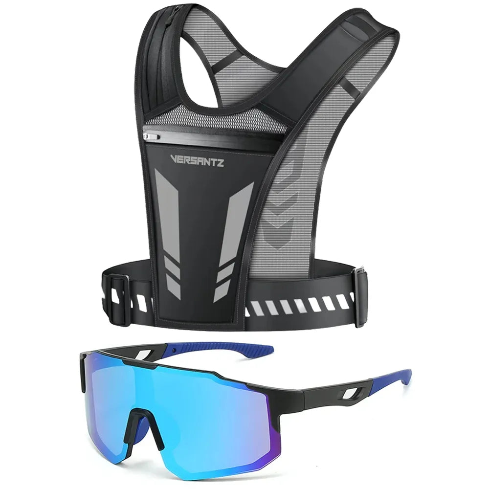 Versantz AirVest + óculos de sol desportivos UV