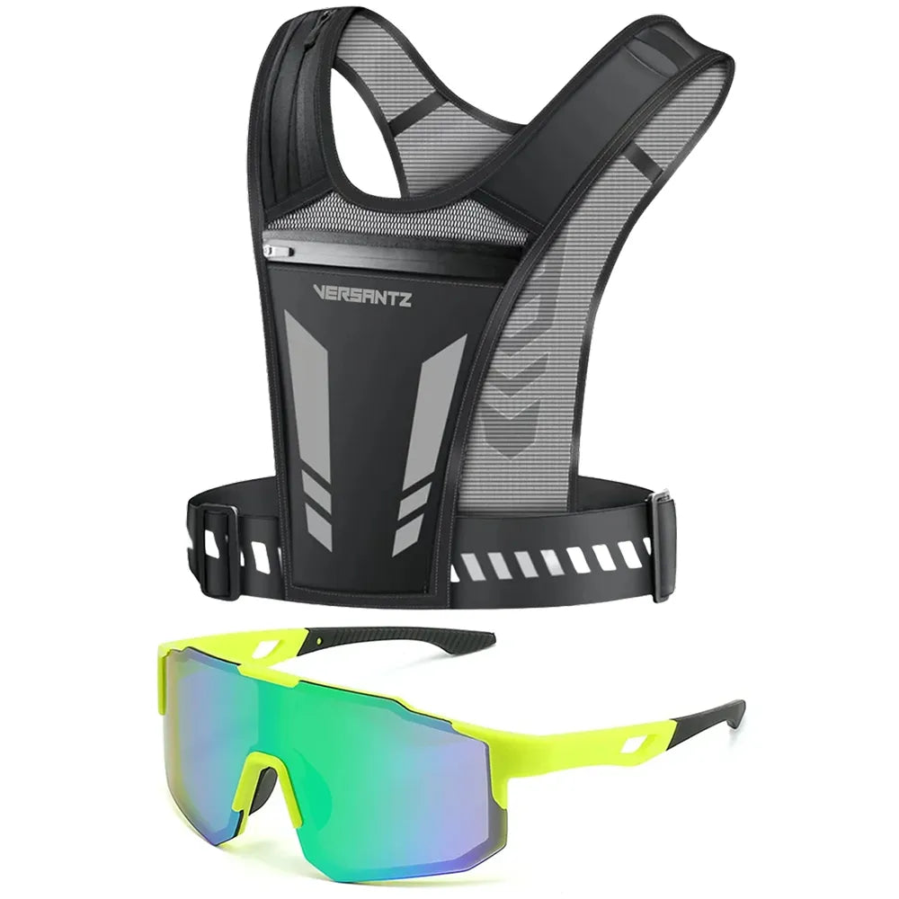Versantz AirVest + óculos de sol desportivos UV