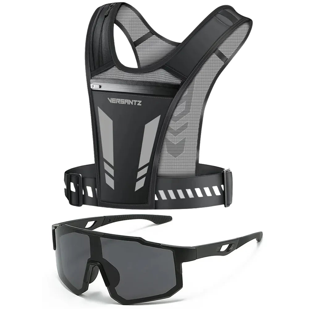 Versantz AirVest + óculos de sol desportivos UV