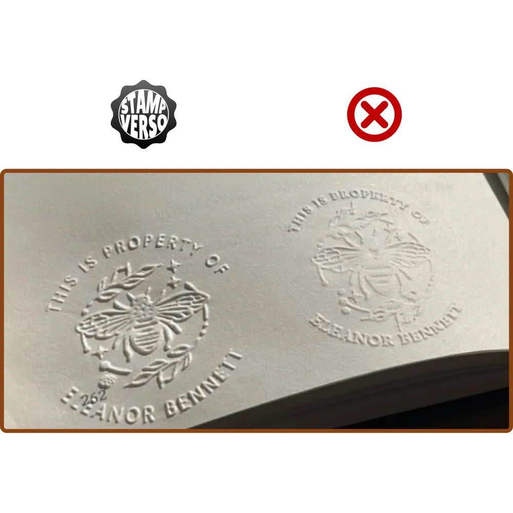 BookStamp 2.0 - Embossing Seal