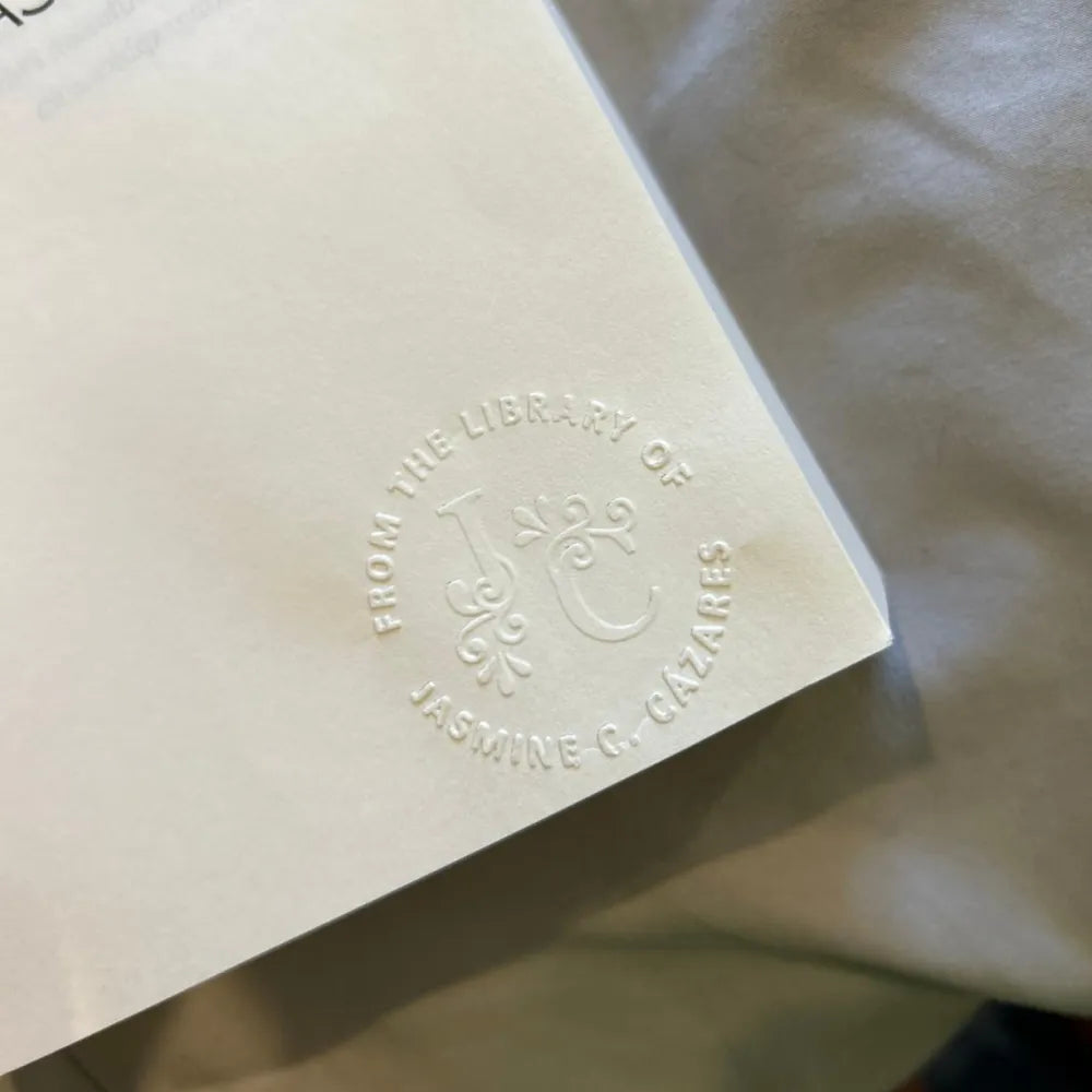 BookStamp 2.0 - Embossing Seal