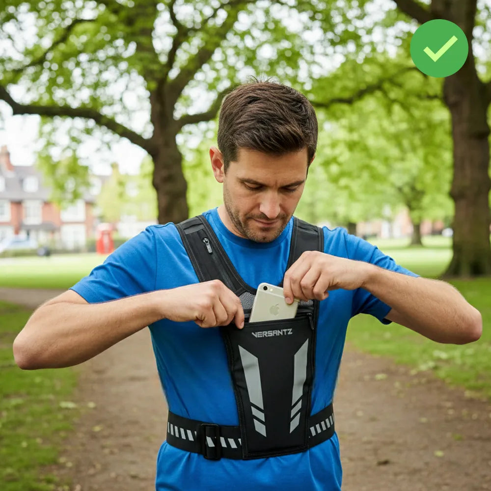 Versantz AirVest + óculos de sol desportivos UV